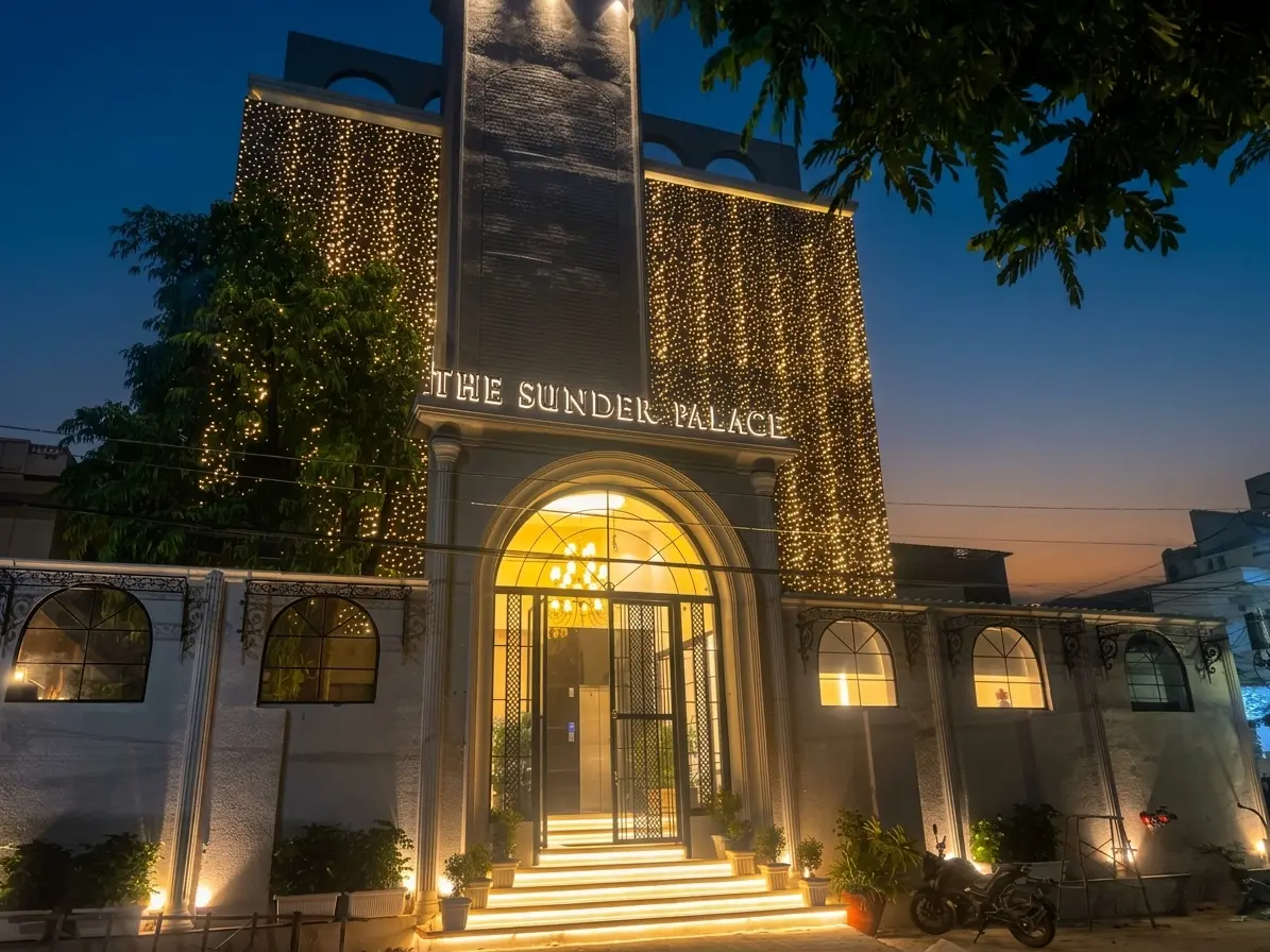 The Sunder Palace Hotel Grand Facade